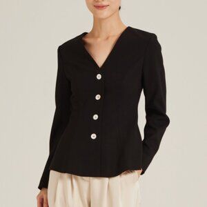 Fitted Tailored Blazer